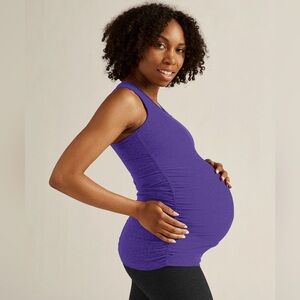 Beyond Yoga Spacedye Bases Covered Maternity Tank - Ultra Violet Heather / L